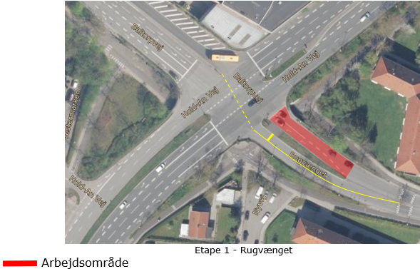 Etape 1 - Rugvænget