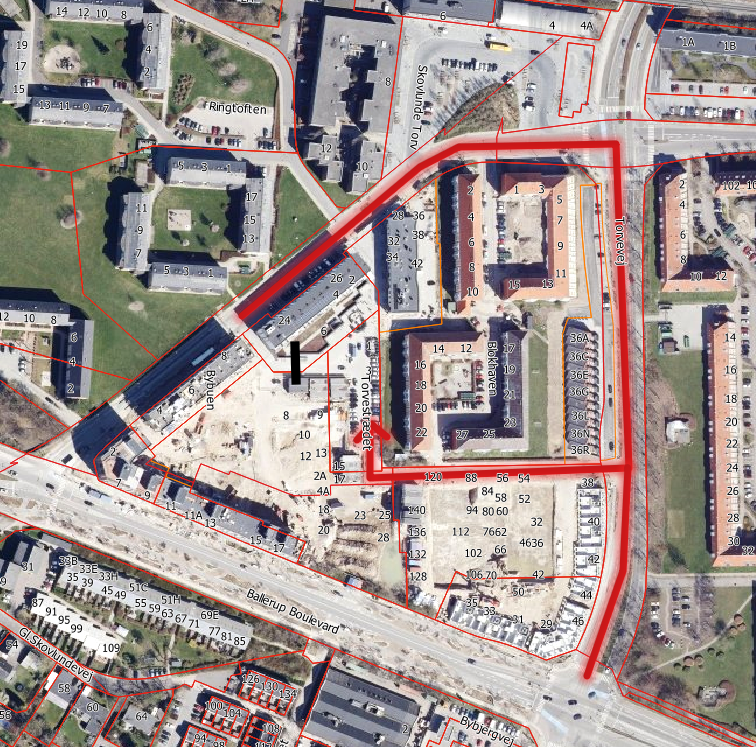 Adgang til p ved Netto spærret - juni 22
